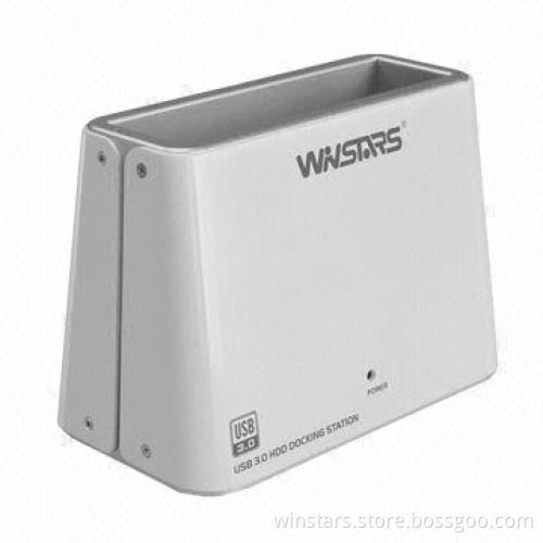 USB3.0 HDD Docking Station, Supports Microsoft's Windows 98/Me/2000/XP/Vista/Mac OS 9.X/10.X/Linux